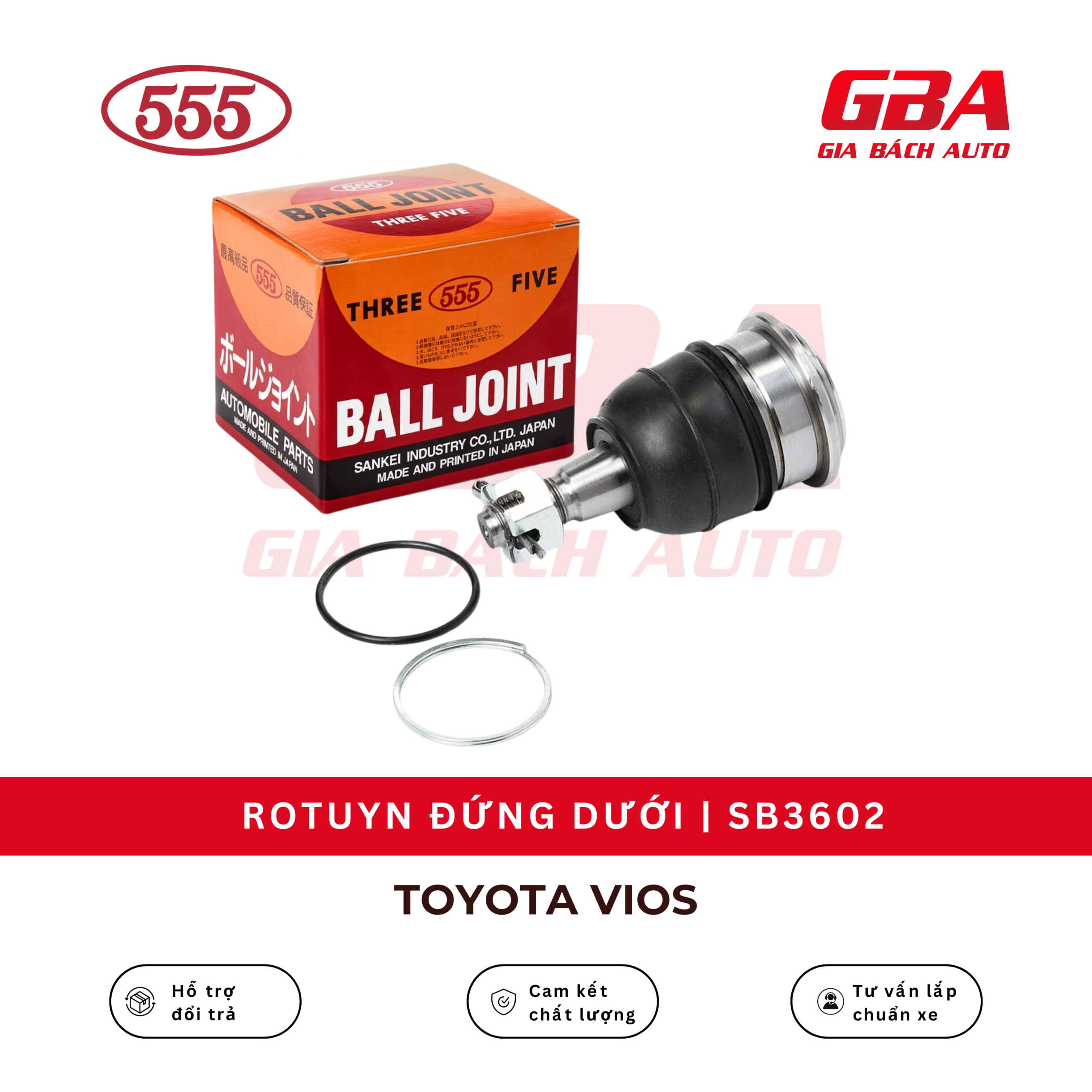 Rotuyn trụ đứng xe Toyota Vios